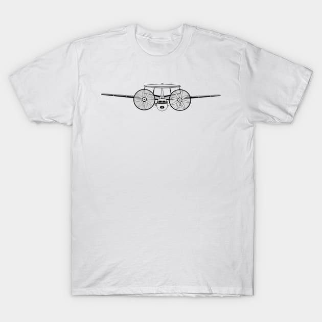 Northrop Grumman E-2 Hawkeye T-Shirt by Airdale Navy